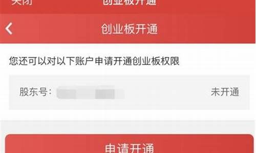 新开户怎么开通创业板(新开户怎么开通创业板股票账户)_https://www.rzcpcj.com_开网店_第1张