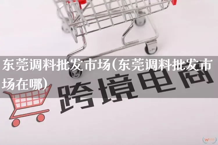 东莞调料批发市场(东莞调料批发市场在哪)_https://www.rzcpcj.com_淘宝运营_第1张