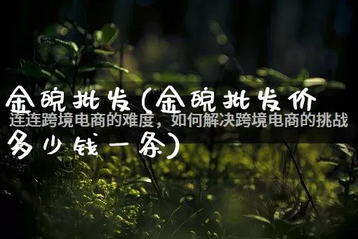 金皖批发(金皖批发价多少钱一条)_https://www.rzcpcj.com_淘宝运营_第1张