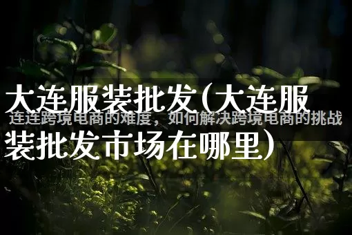 大连服装批发(大连服装批发市场在哪里)_https://www.rzcpcj.com_直通车_第1张