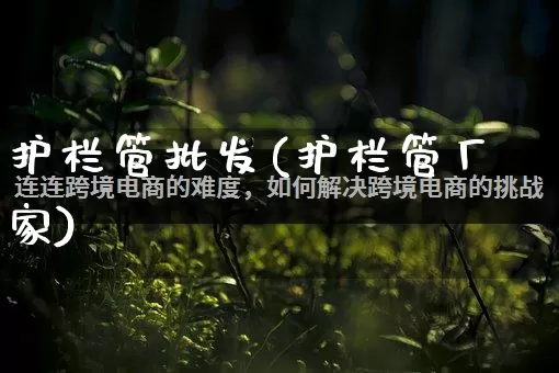 护栏管批发(护栏管厂家)_https://www.rzcpcj.com_抖音快手_第1张