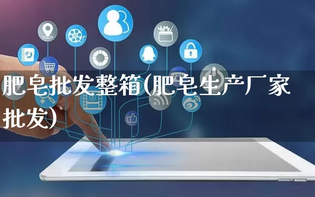 肥皂批发整箱(肥皂生产厂家批发)_https://www.rzcpcj.com_开网店_第1张