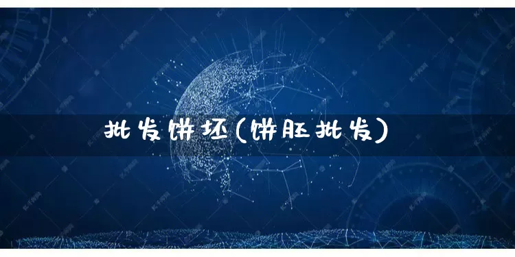 批发饼坯(饼胚批发)_https://www.rzcpcj.com_代运营_第1张