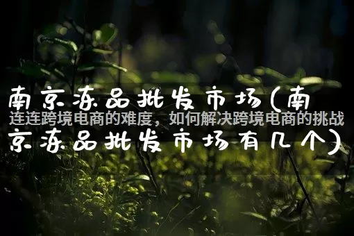 南京冻品批发市场(南京冻品批发市场有几个)_https://www.rzcpcj.com_抖音快手_第1张