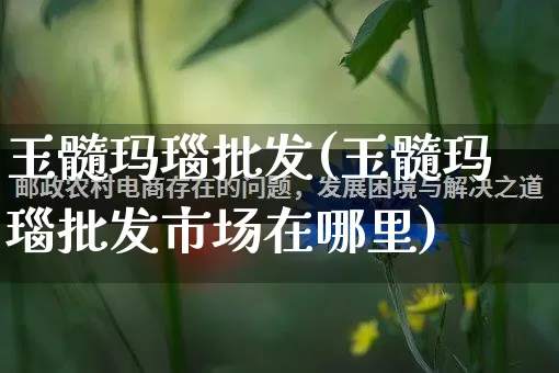 玉髓玛瑙批发(玉髓玛瑙批发市场在哪里)_https://www.rzcpcj.com_抖音快手_第1张