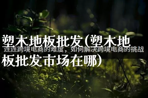 塑木地板批发(塑木地板批发市场在哪)_https://www.rzcpcj.com_抖音快手_第1张