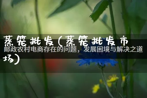 蒸笼批发(蒸笼批发市场)_https://www.rzcpcj.com_抖音快手_第1张
