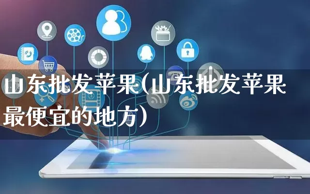 山东批发苹果(山东批发苹果最便宜的地方)_https://www.rzcpcj.com_淘宝运营_第1张