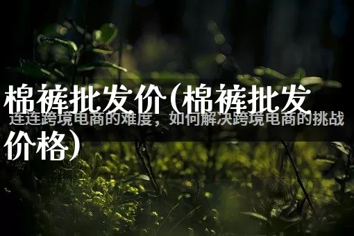 棉裤批发价(棉裤批发价格)_https://www.rzcpcj.com_直通车_第1张