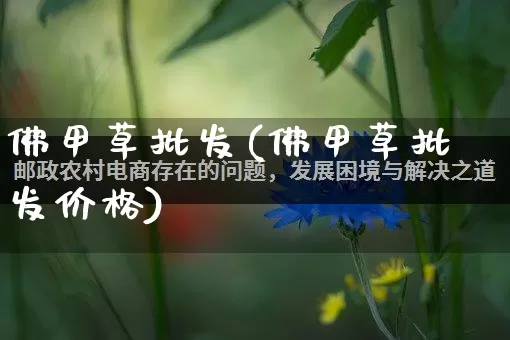 佛甲草批发(佛甲草批发价格)_https://www.rzcpcj.com_天猫运营_第1张