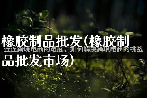 橡胶制品批发(橡胶制品批发市场)_https://www.rzcpcj.com_开网店_第1张