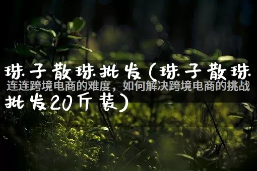 珠子散珠批发(珠子散珠批发20斤装)_https://www.rzcpcj.com_淘宝运营_第1张