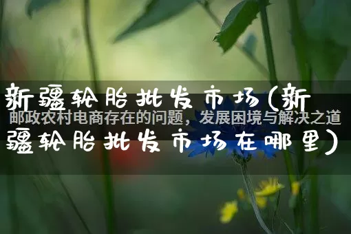 新疆轮胎批发市场(新疆轮胎批发市场在哪里)_https://www.rzcpcj.com_天猫运营_第1张