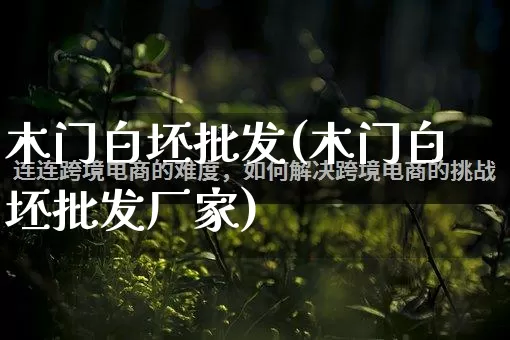 木门白坯批发(木门白坯批发厂家)_https://www.rzcpcj.com_代运营_第1张