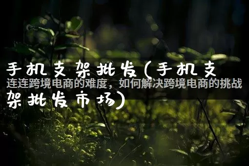 手机支架批发(手机支架批发市场)_https://www.rzcpcj.com_天猫运营_第1张