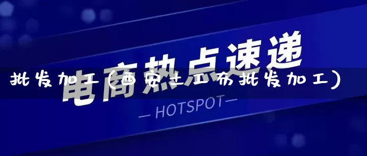 批发加工(西安土工布批发加工)_https://www.rzcpcj.com_代运营_第1张