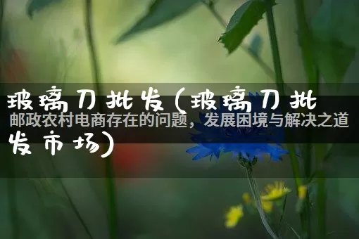 玻璃刀批发(玻璃刀批发市场)_https://www.rzcpcj.com_开网店_第1张