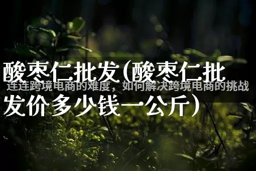 酸枣仁批发(酸枣仁批发价多少钱一公斤)_https://www.rzcpcj.com_抖音快手_第1张