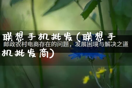 联想手机批发(联想手机批发商)_https://www.rzcpcj.com_直通车_第1张
