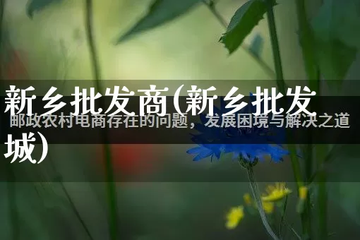 新乡批发商(新乡批发城)_https://www.rzcpcj.com_淘宝运营_第1张