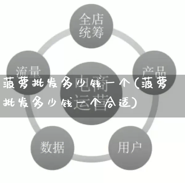 菠萝批发多少钱一个(菠萝批发多少钱一个合适)_https://www.rzcpcj.com_淘宝运营_第1张