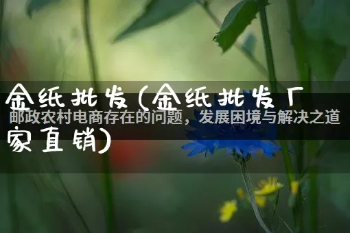 金纸批发(金纸批发厂家直销)_https://www.rzcpcj.com_代运营_第1张