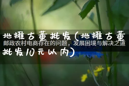 地摊古董批发(地摊古董批发10元以内)_https://www.rzcpcj.com_抖音快手_第1张