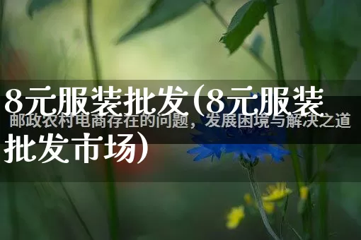 8元服装批发(8元服装批发市场)_https://www.rzcpcj.com_直通车_第1张