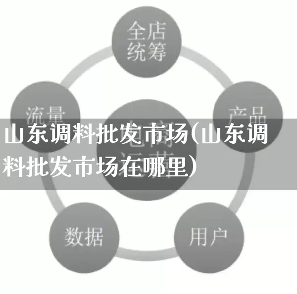 山东调料批发市场(山东调料批发市场在哪里)_https://www.rzcpcj.com_淘宝运营_第1张